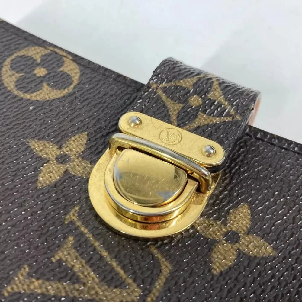 LOUIS VUITTON Monogram AgendaPM System Planner